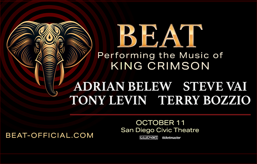 BEAT: Belew/Vai/Levin/Bozzio Performing the Music of KING CRIMSON