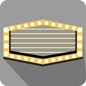 marquee sign icon
