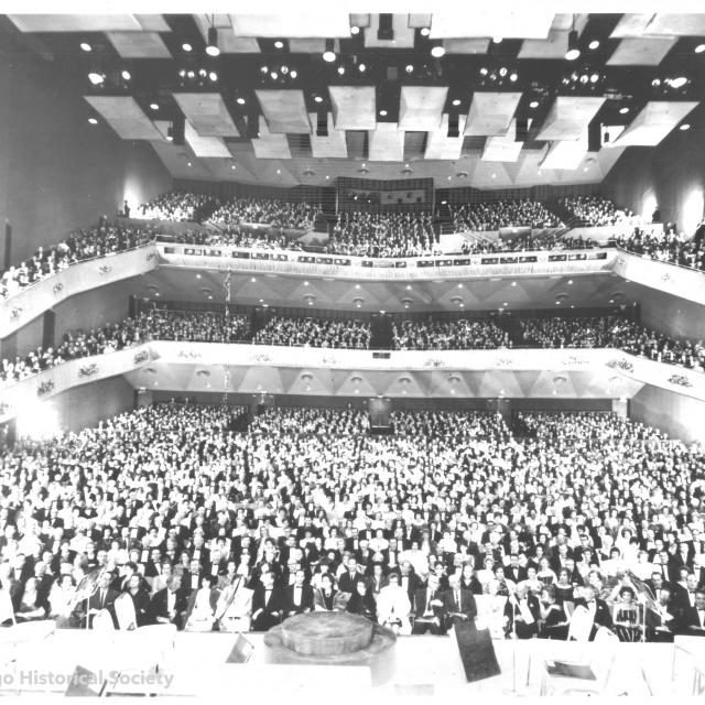 San Diego Civic Theatre on opening night from January 12, 1965. San Diego Civic Theatre on opening night from January 12, 1965.
