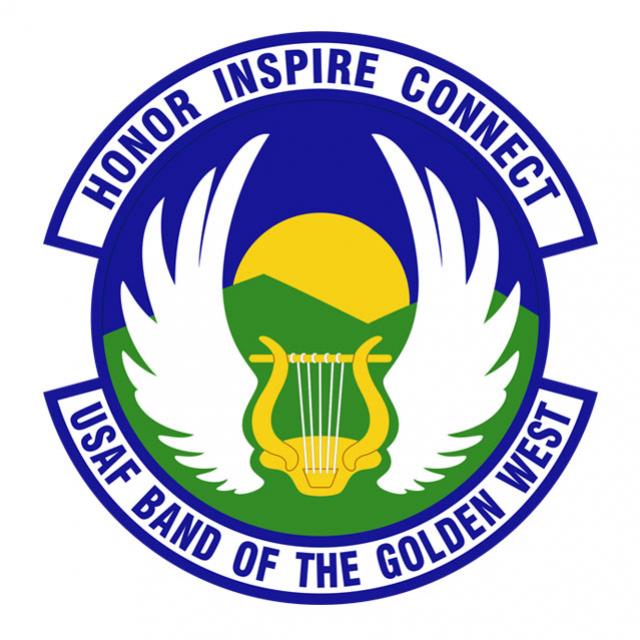 USAF Band of the Golden West logo