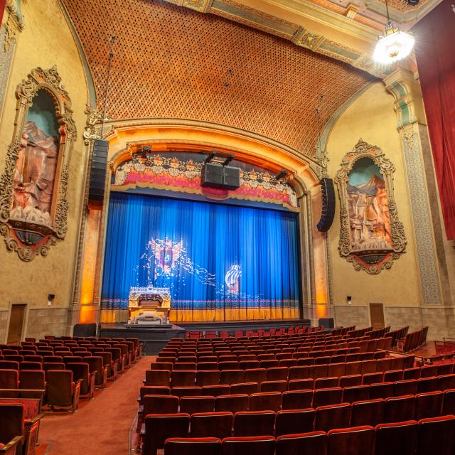 Balboa Theatre from Orchestra Section. Photo credit by Mike Hume. Balboa Theatre from Orchestra Section. Photo credit by Mike Hume.