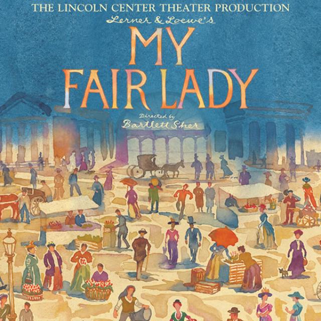 My Fair Lady poster artwork