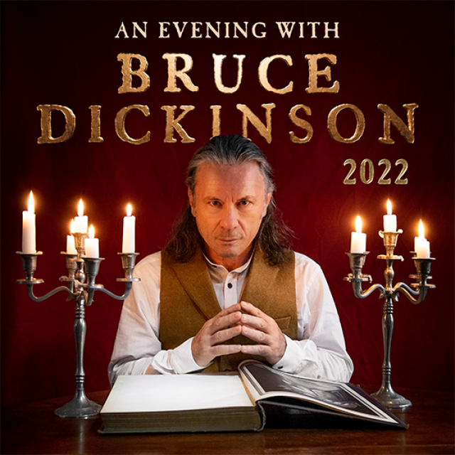 An Evening with Bruce Dickinson tour art