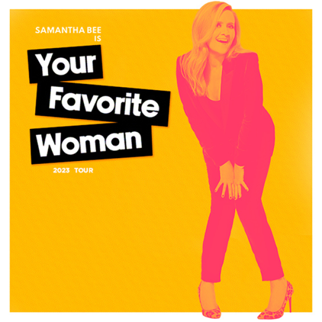 Samantha Bee tour art