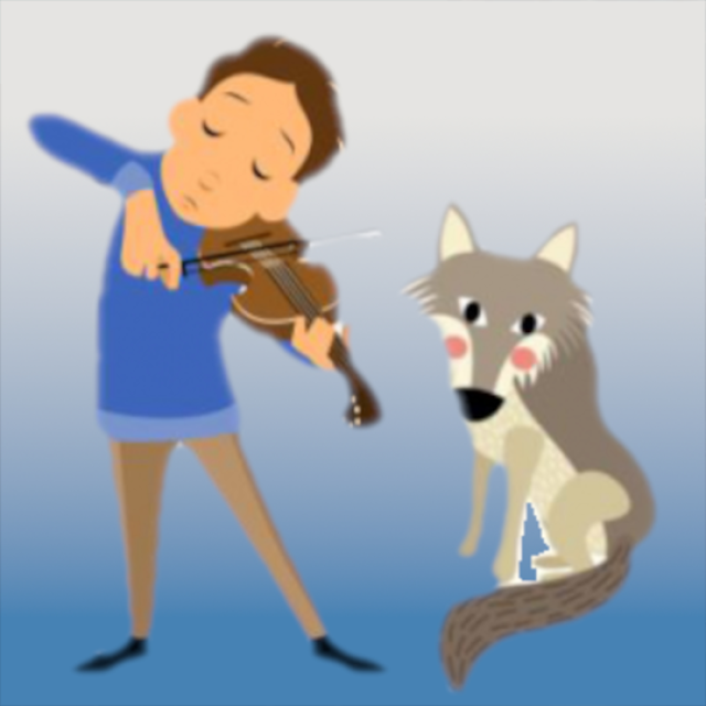 Peter and the Wolf illustration